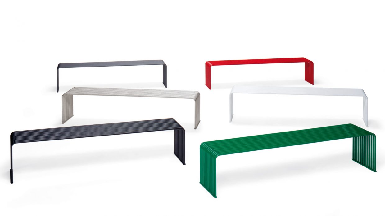 .015 Flache Sitzbank Urbantime by Diemmebi