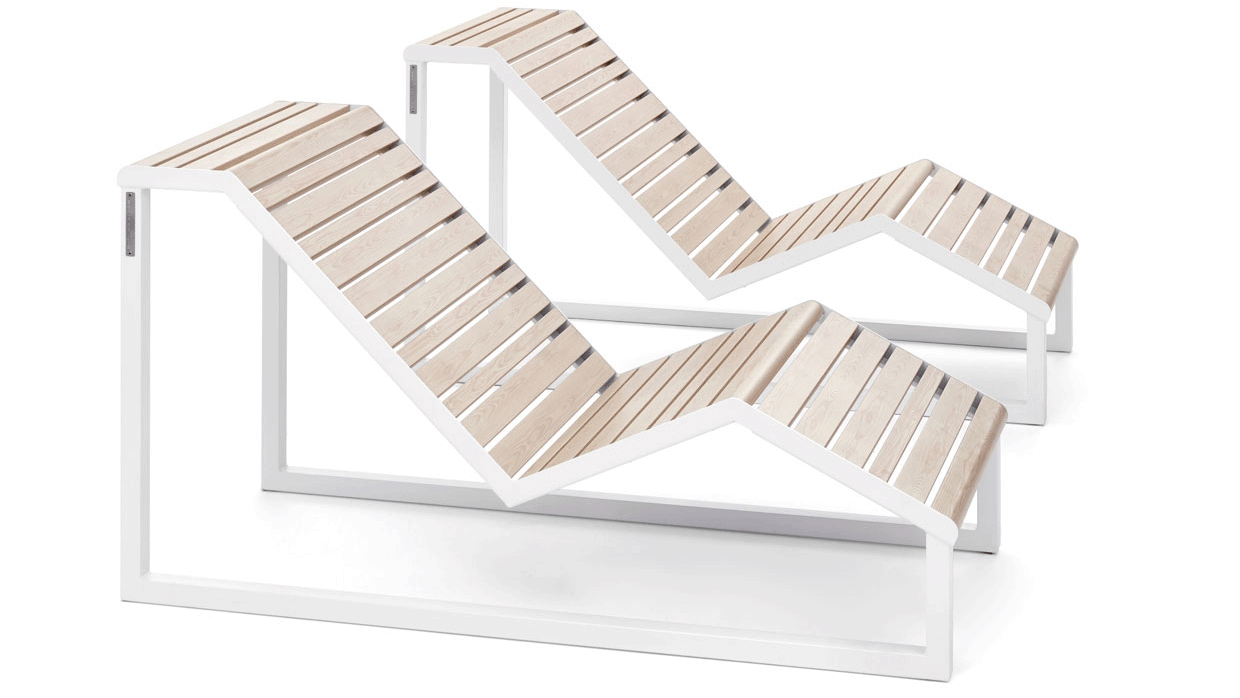 Chaise longue .H24 Urbantime by Diemmebi