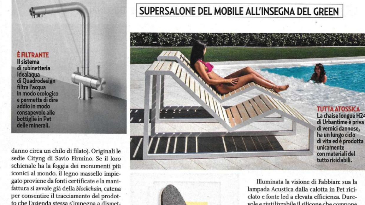 GENTE, OCTOPUS.015 E CHAISE LONGUE.H24 Urbantime by Diemmebi