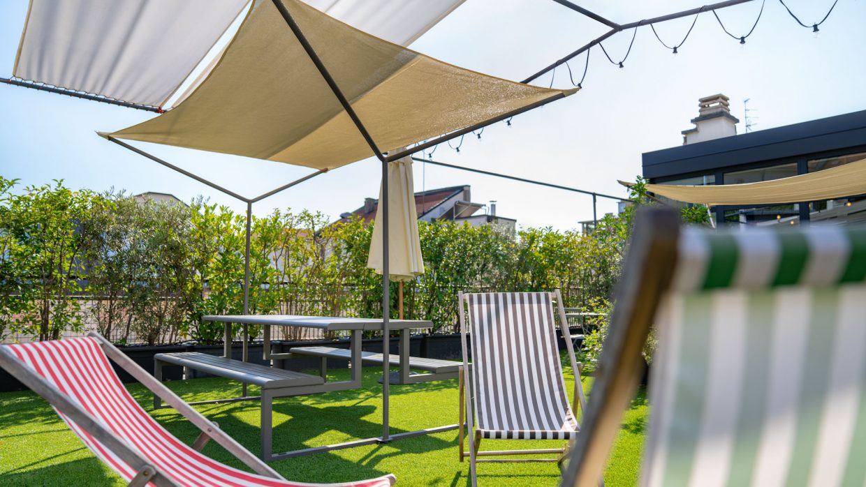 OUTDOOR DESIGN: THE MILANESE TERRACE Urbantime by Diemmebi
