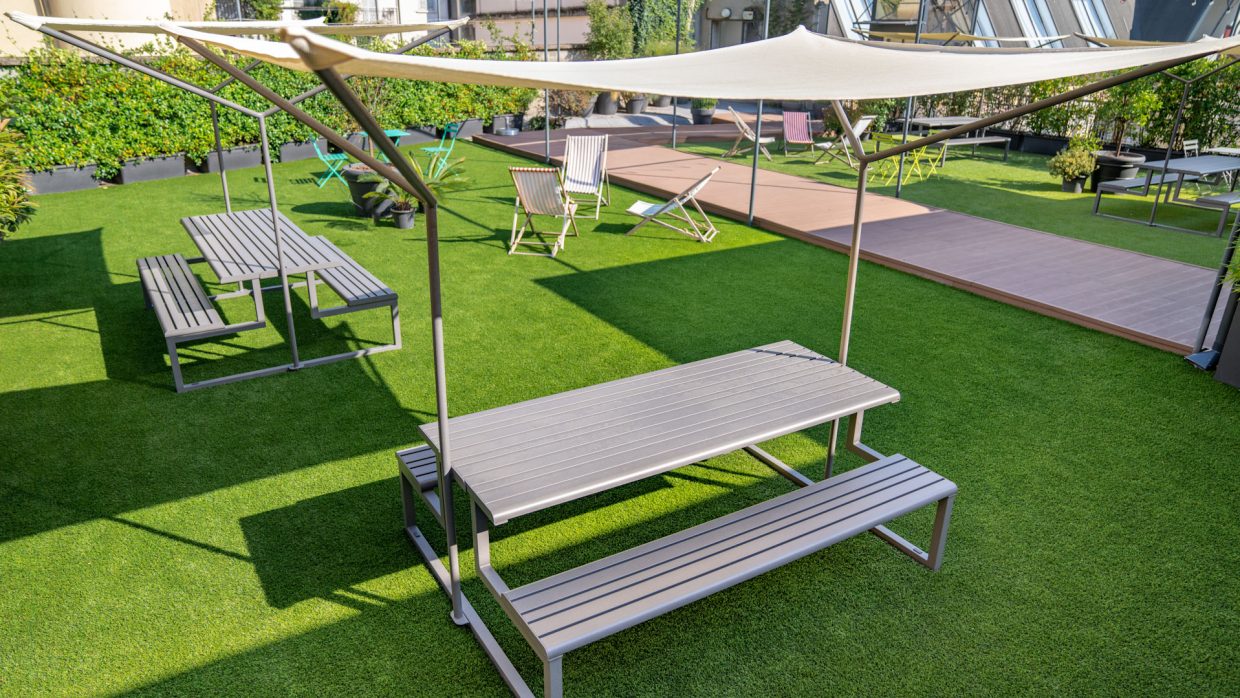 OUTDOOR DESIGN: THE MILANESE TERRACE Urbantime by Diemmebi