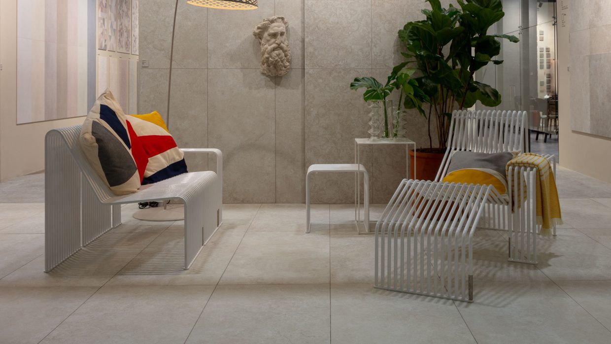 Cersaie 2021_Grupo Panaria + Urbantime Urbantime by Diemmebi