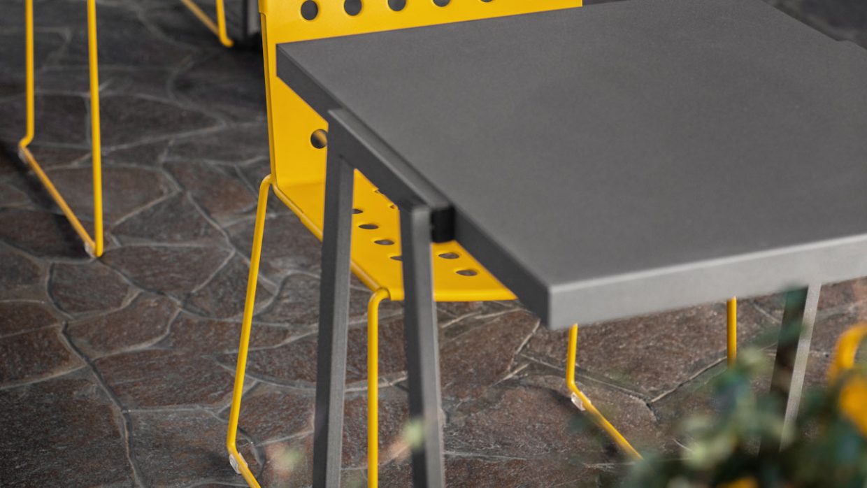 IL BAR ITALIANO: SEDIE E TAVOLINI PER L’ARREDO HORECA Urbantime by Diemmebi