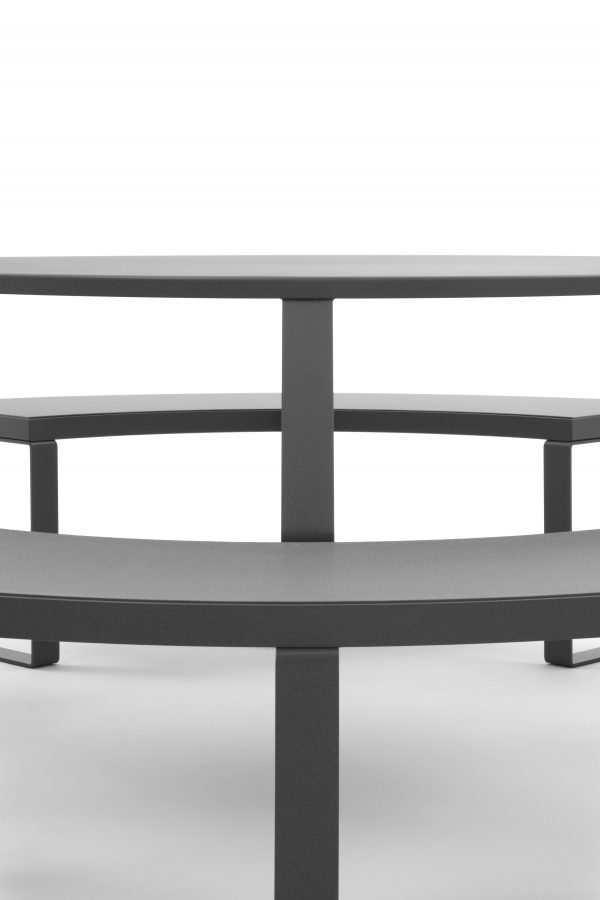 SEMPREVERDE.040: SEATS WITH LAPITEC® SINTERED STONE